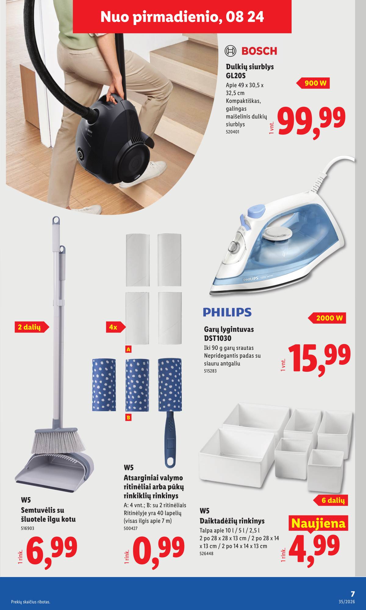 Lidl - LIDL Ne maisto prekių akcijų leidinys 7 puslapis