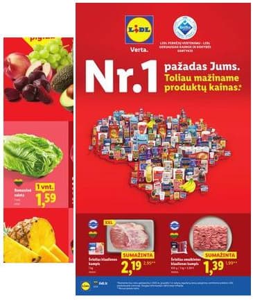 Lidl - Toliau mažiname produktų kainas.* 2026-08-17 – 2026-09-20