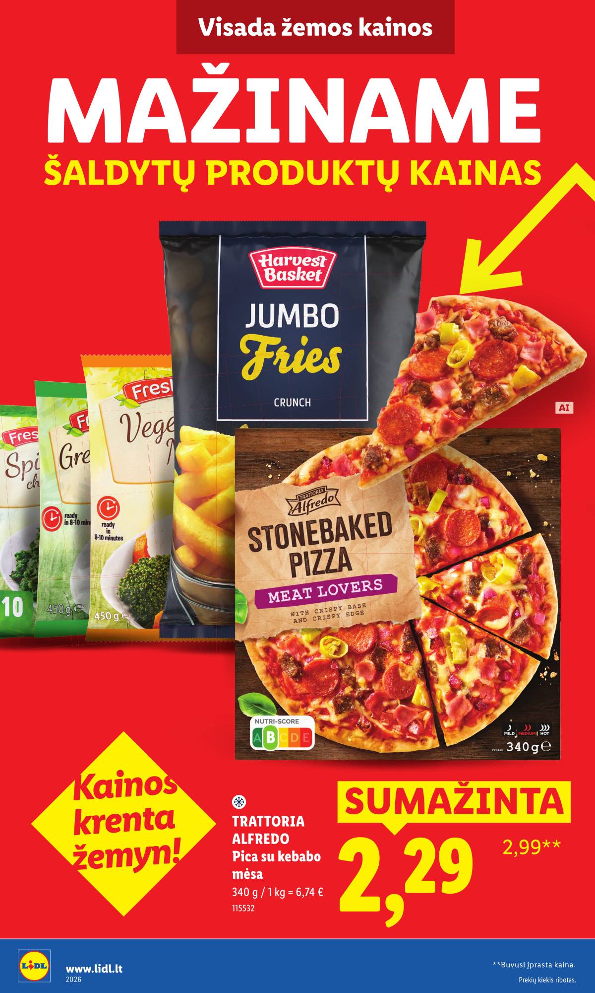Lidl - Toliau mažiname produktų kainas.* 10 puslapis