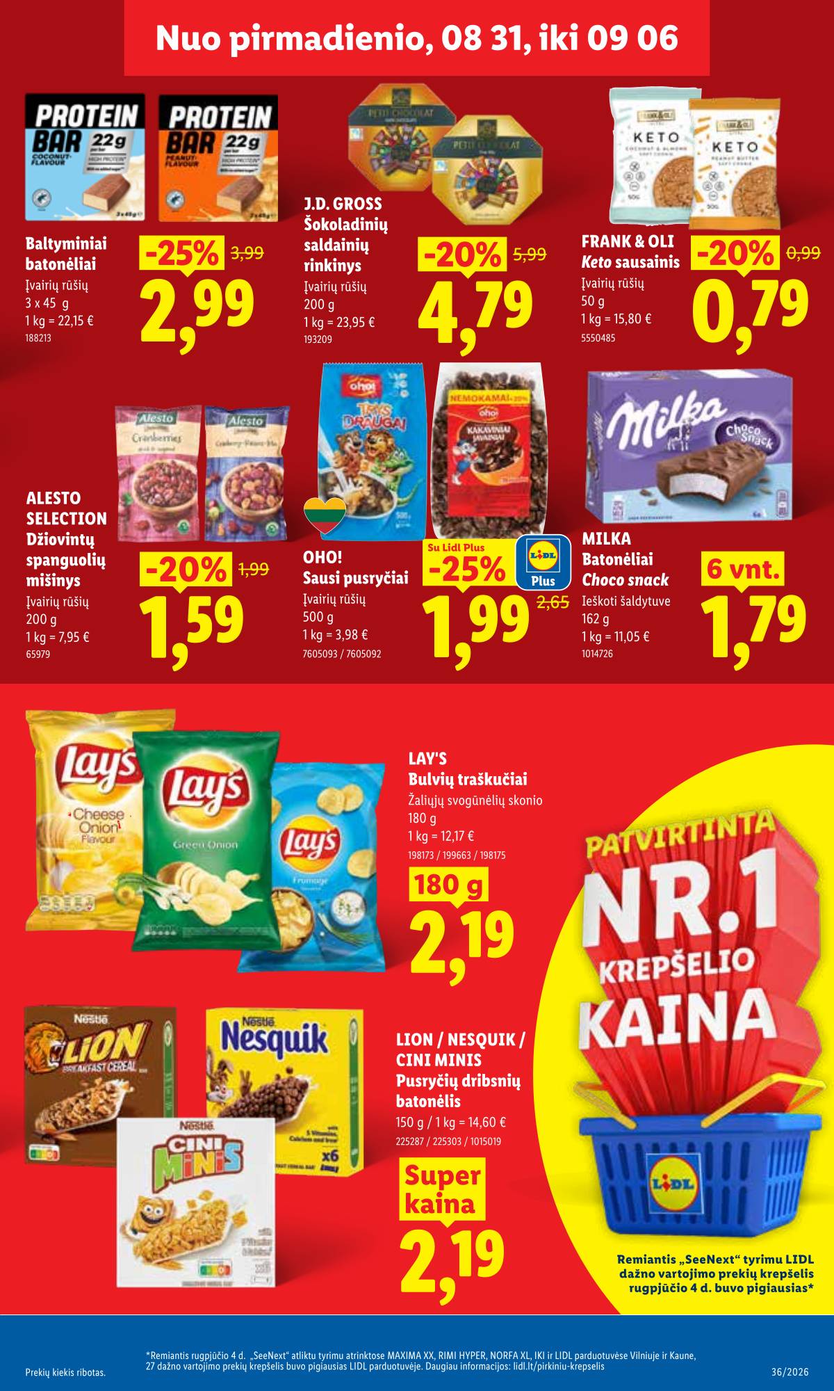 Lidl - LIDL SAVAITĖS Maisto prekių akcijų leidinys 13 puslapis