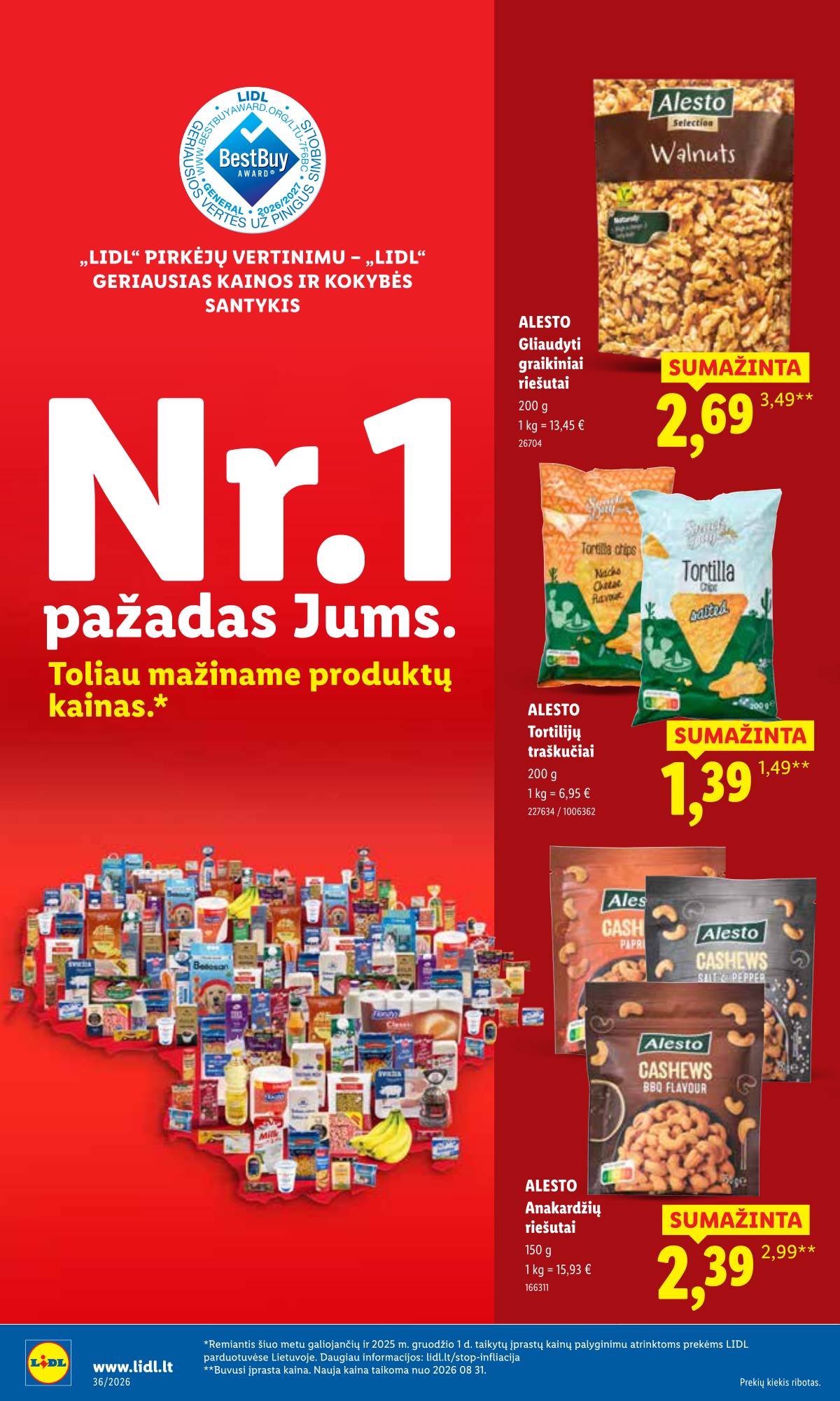 Lidl - LIDL SAVAITĖS Maisto prekių akcijų leidinys 18 puslapis