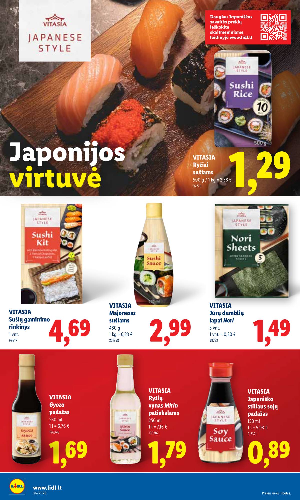 Lidl - LIDL SAVAITĖS Maisto prekių akcijų leidinys 20 puslapis