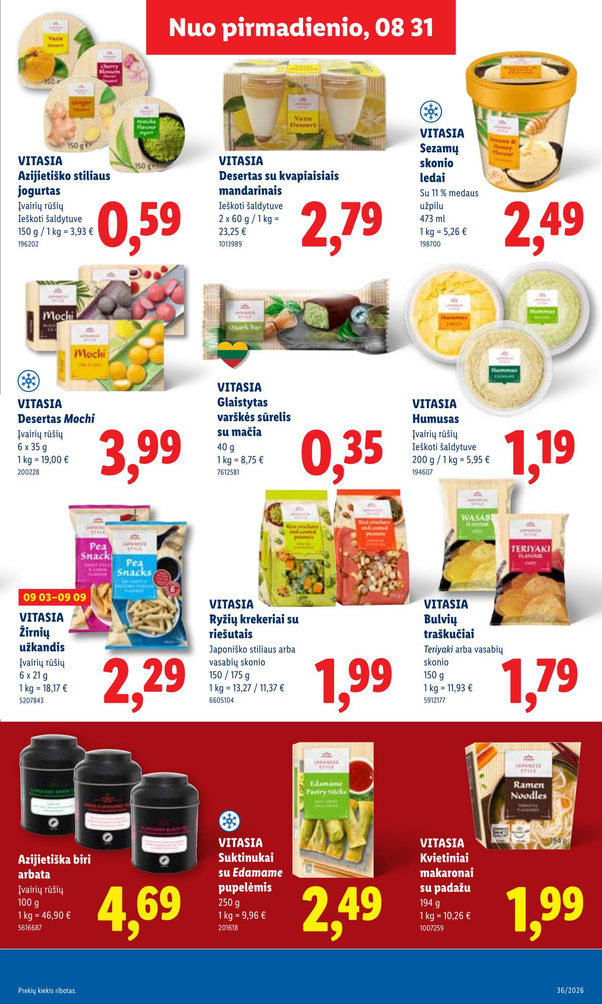 Lidl - LIDL SAVAITĖS Maisto prekių akcijų leidinys 23 puslapis