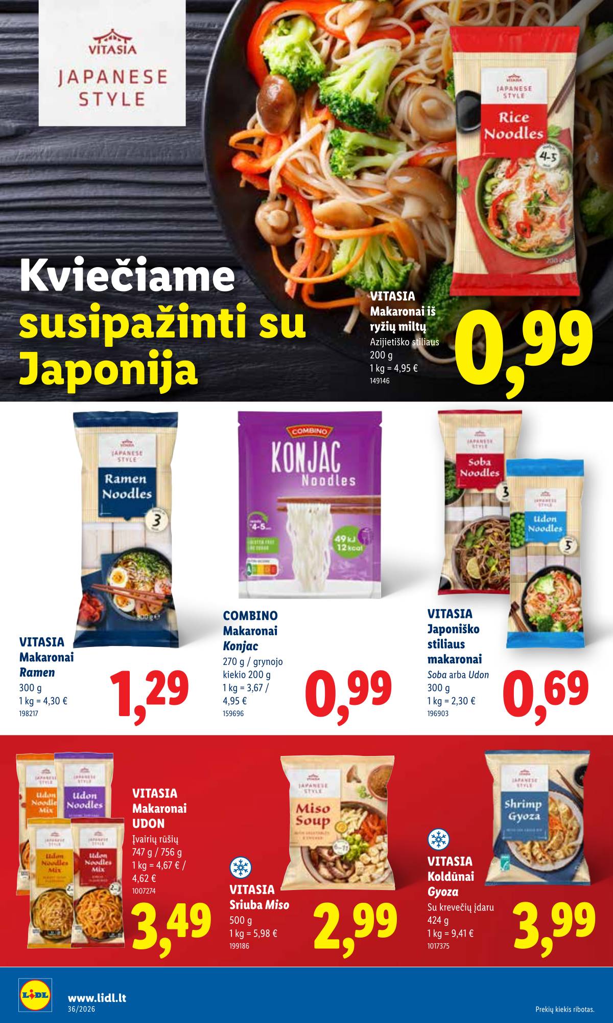 Lidl - LIDL SAVAITĖS Maisto prekių akcijų leidinys 24 puslapis