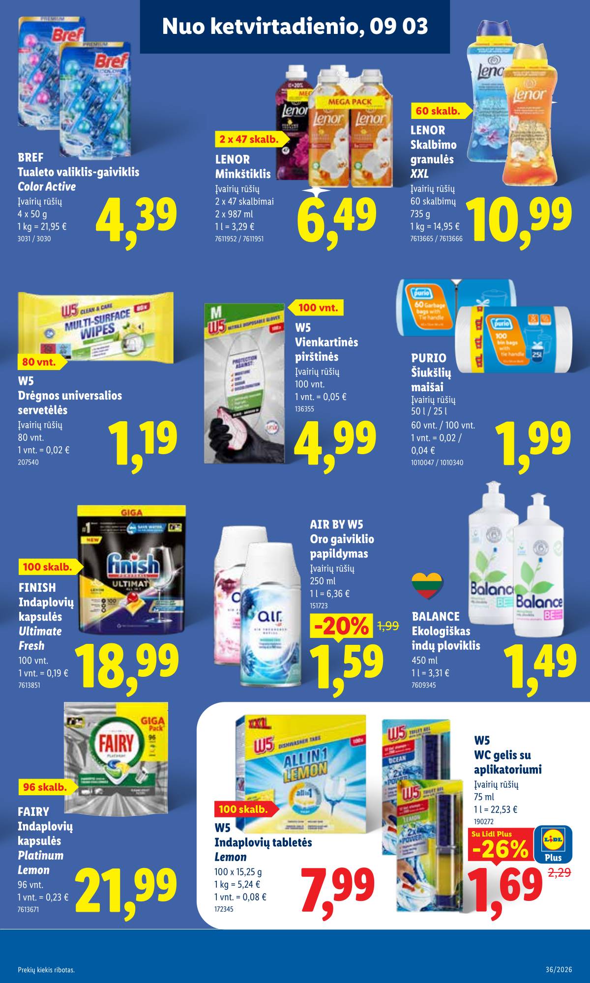 Lidl - LIDL SAVAITĖS Maisto prekių akcijų leidinys 27 puslapis