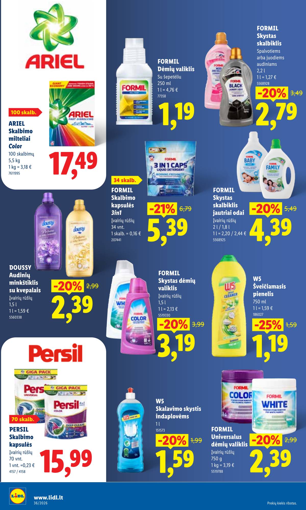 Lidl - LIDL SAVAITĖS Maisto prekių akcijų leidinys 28 puslapis