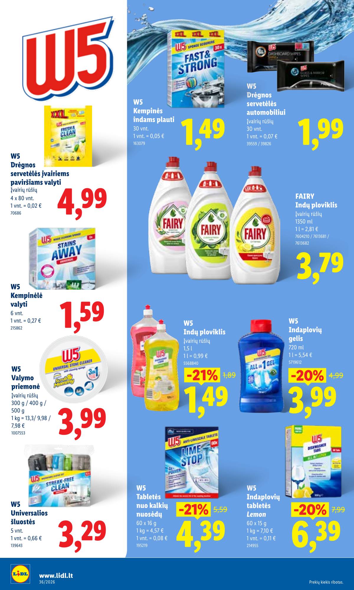Lidl - LIDL SAVAITĖS Maisto prekių akcijų leidinys 30 puslapis