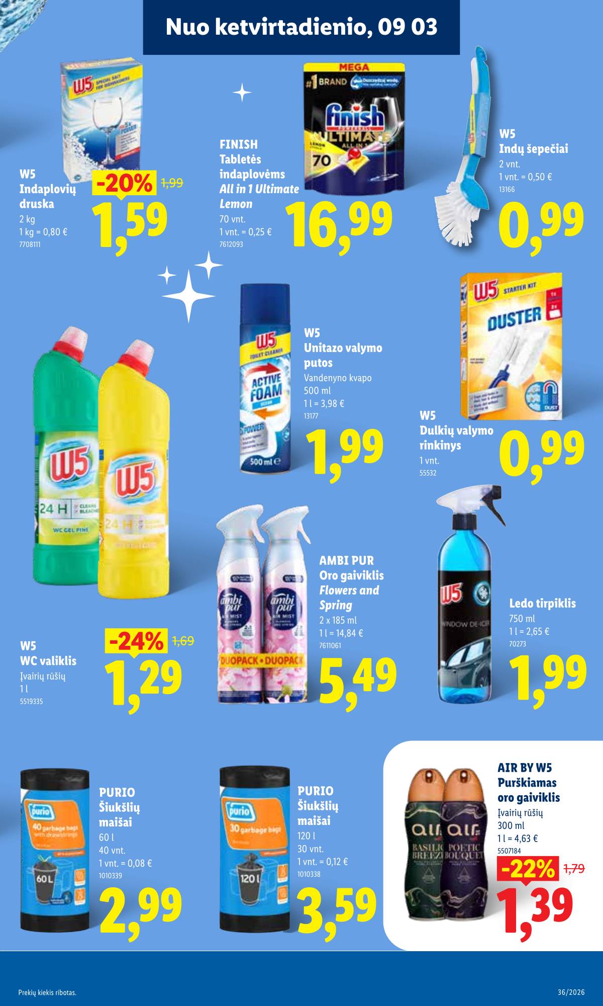 Lidl - LIDL SAVAITĖS Maisto prekių akcijų leidinys 31 puslapis