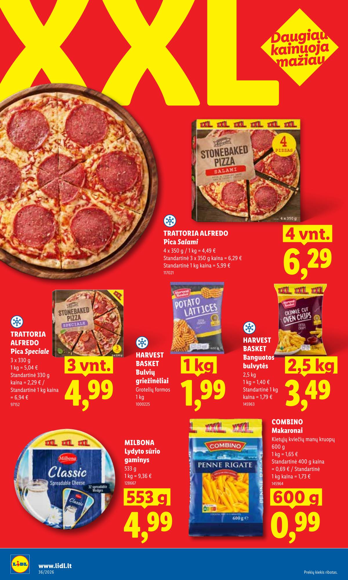 Lidl - LIDL SAVAITĖS Maisto prekių akcijų leidinys 32 puslapis