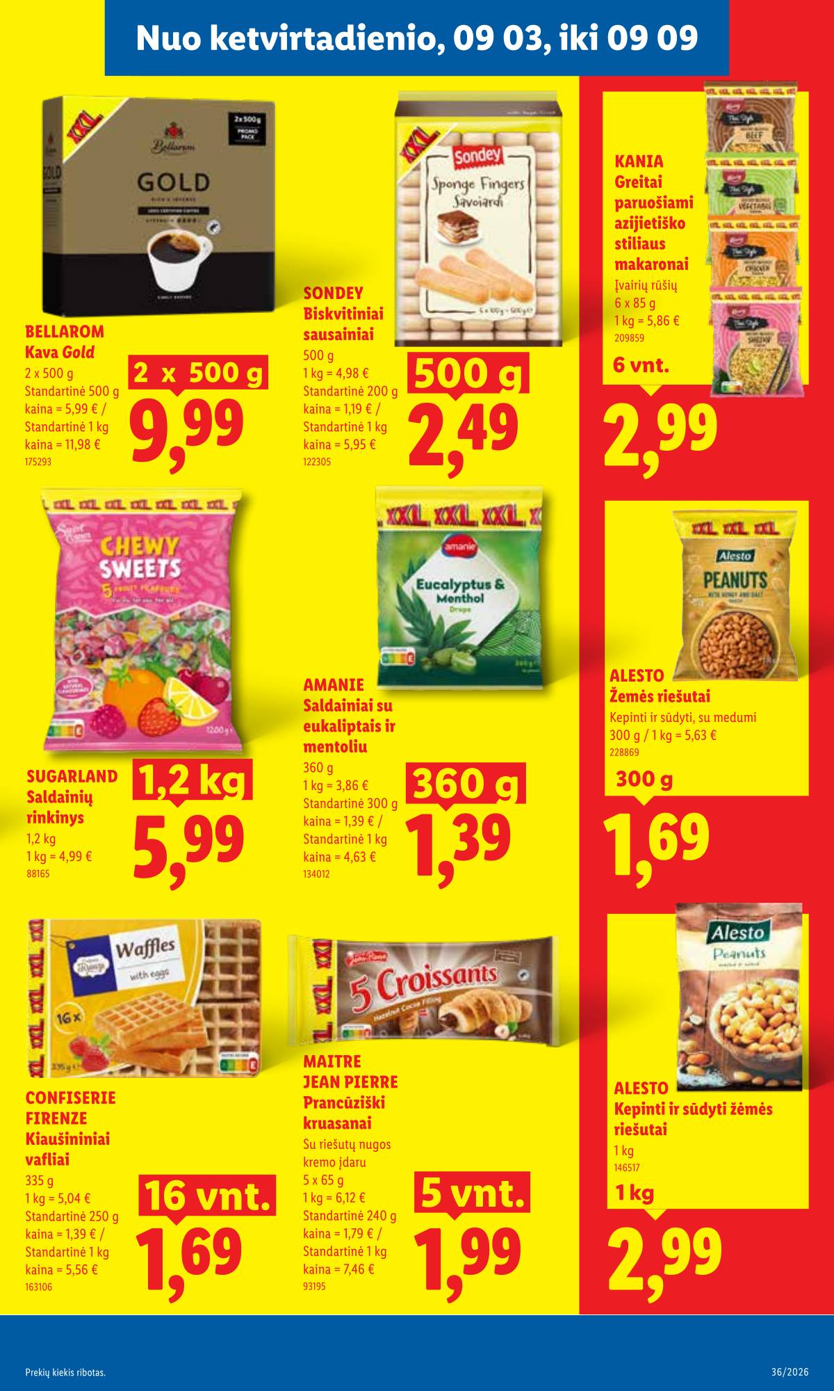 Lidl - LIDL SAVAITĖS Maisto prekių akcijų leidinys 33 puslapis