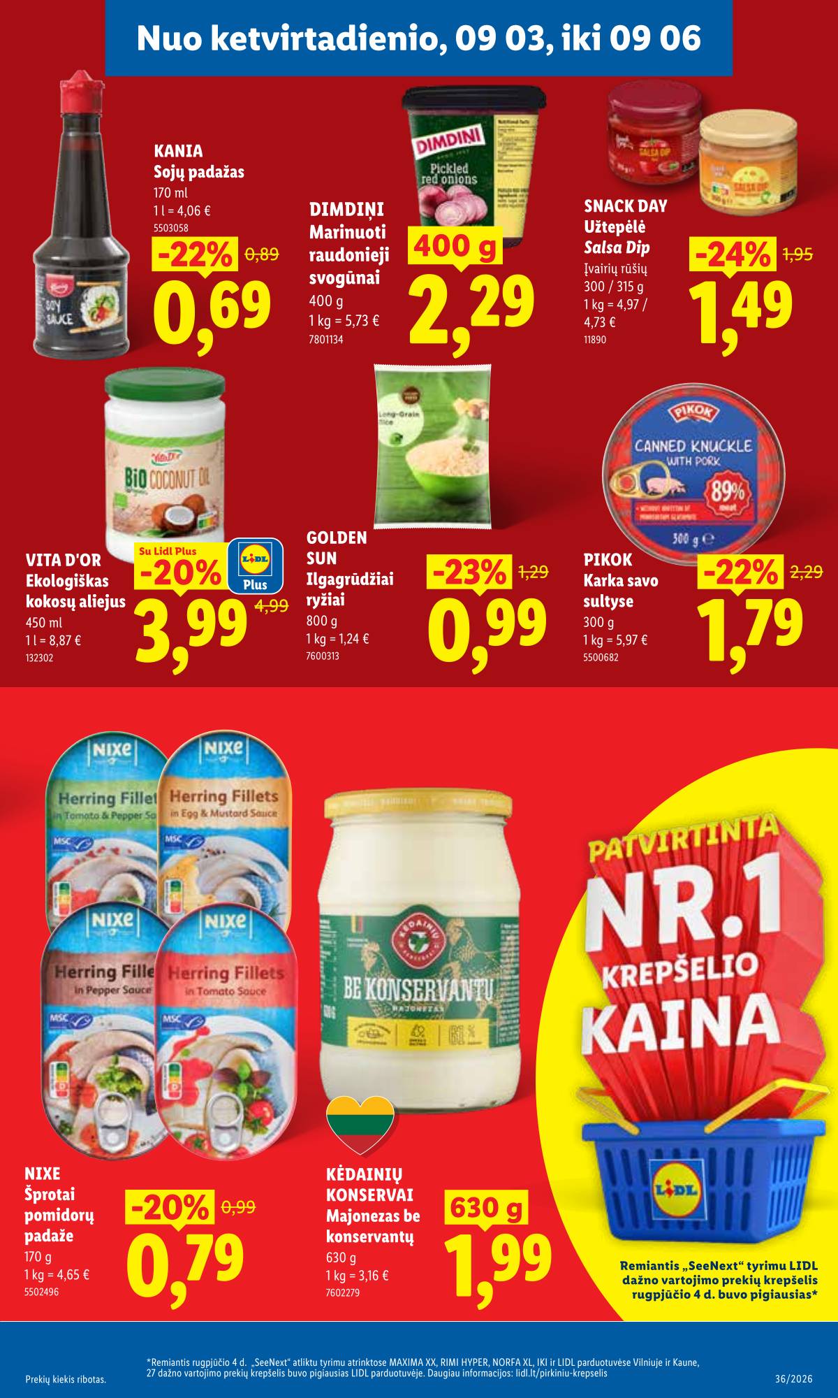 Lidl - LIDL SAVAITĖS Maisto prekių akcijų leidinys 35 puslapis