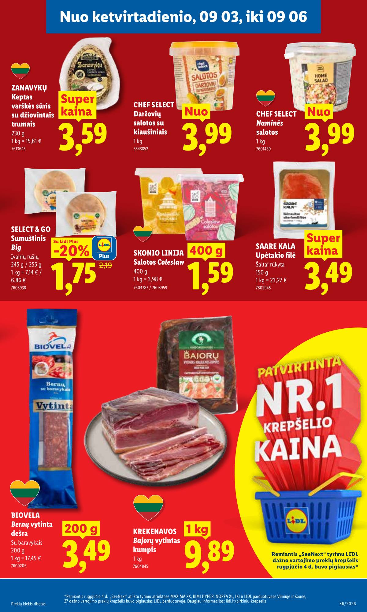 Lidl - LIDL SAVAITĖS Maisto prekių akcijų leidinys 37 puslapis