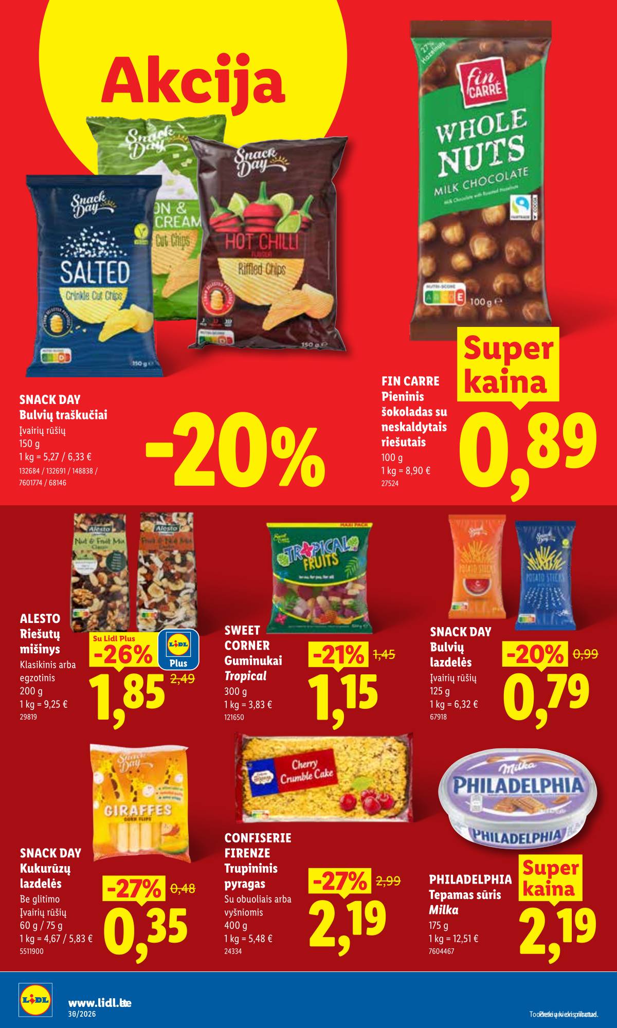 Lidl - LIDL SAVAITĖS Maisto prekių akcijų leidinys 38 puslapis