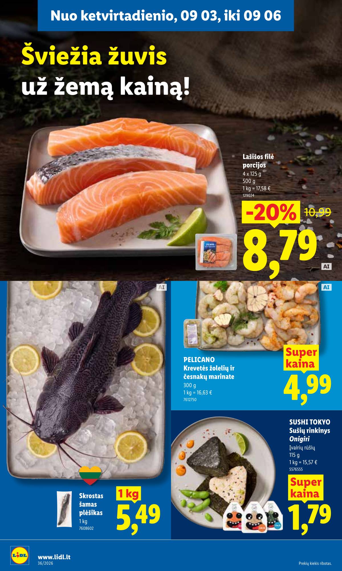 Lidl - LIDL SAVAITĖS Maisto prekių akcijų leidinys 42 puslapis