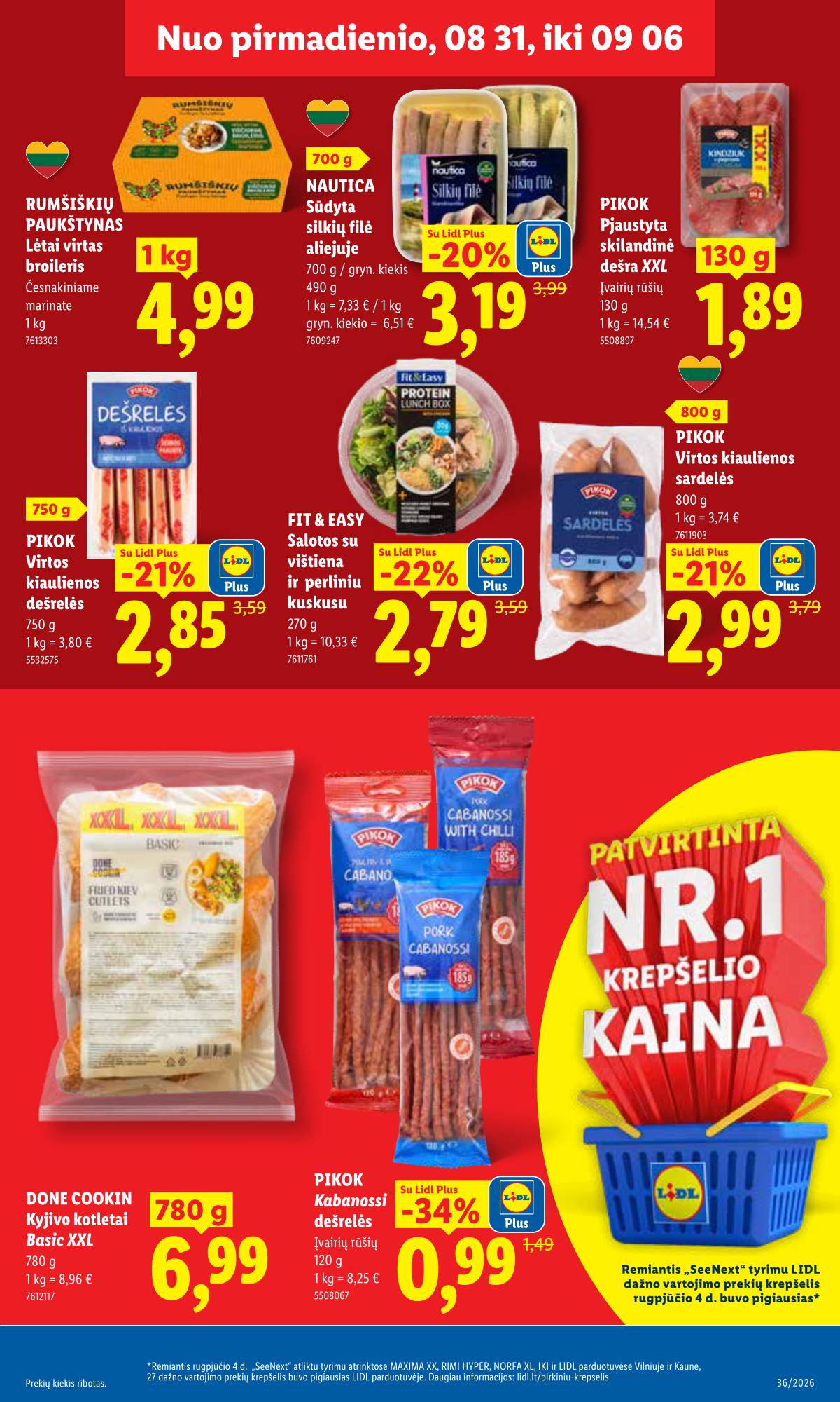 Lidl - LIDL SAVAITĖS Maisto prekių akcijų leidinys 9 puslapis