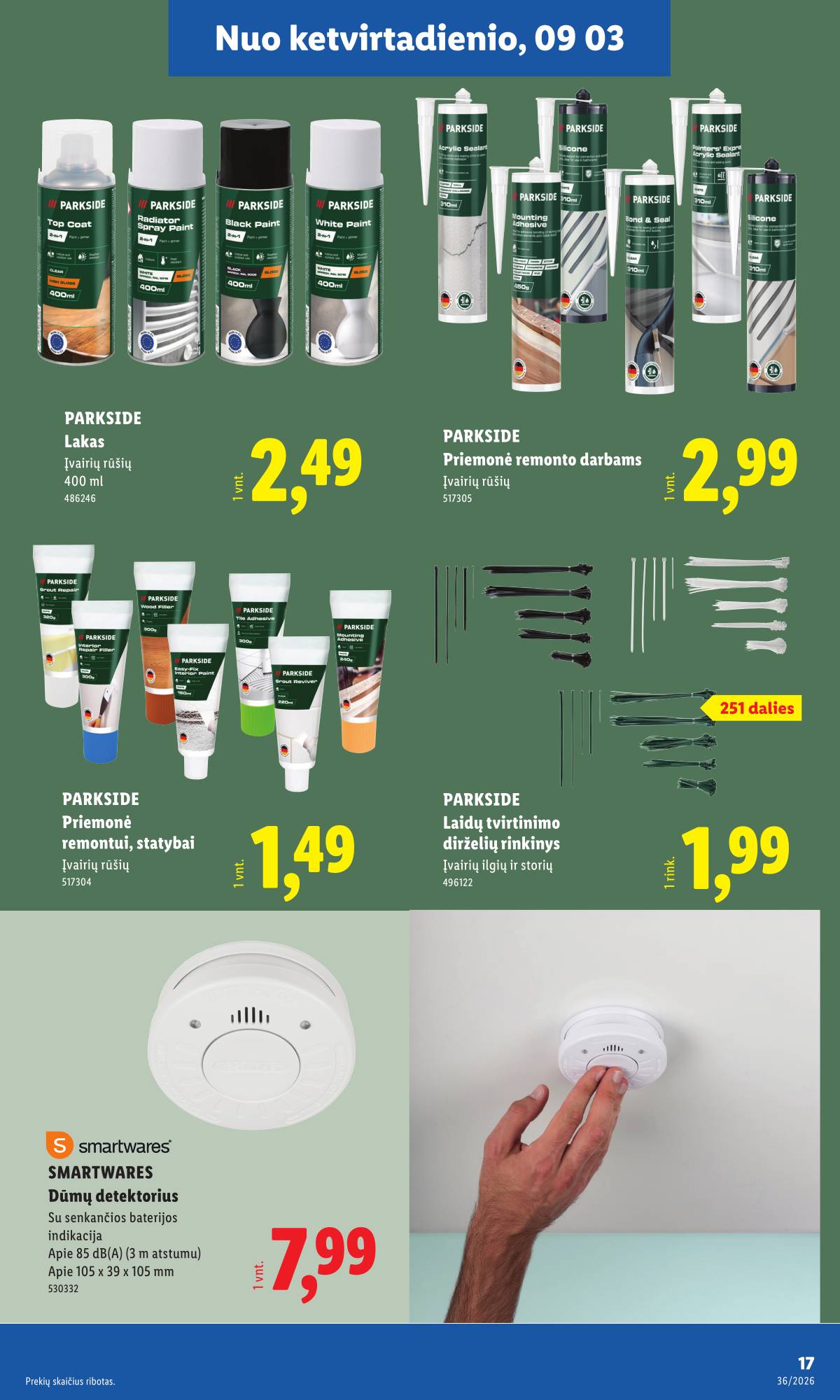 Lidl - LIDL Ne maisto prekių akcijų leidinys 17 puslapis