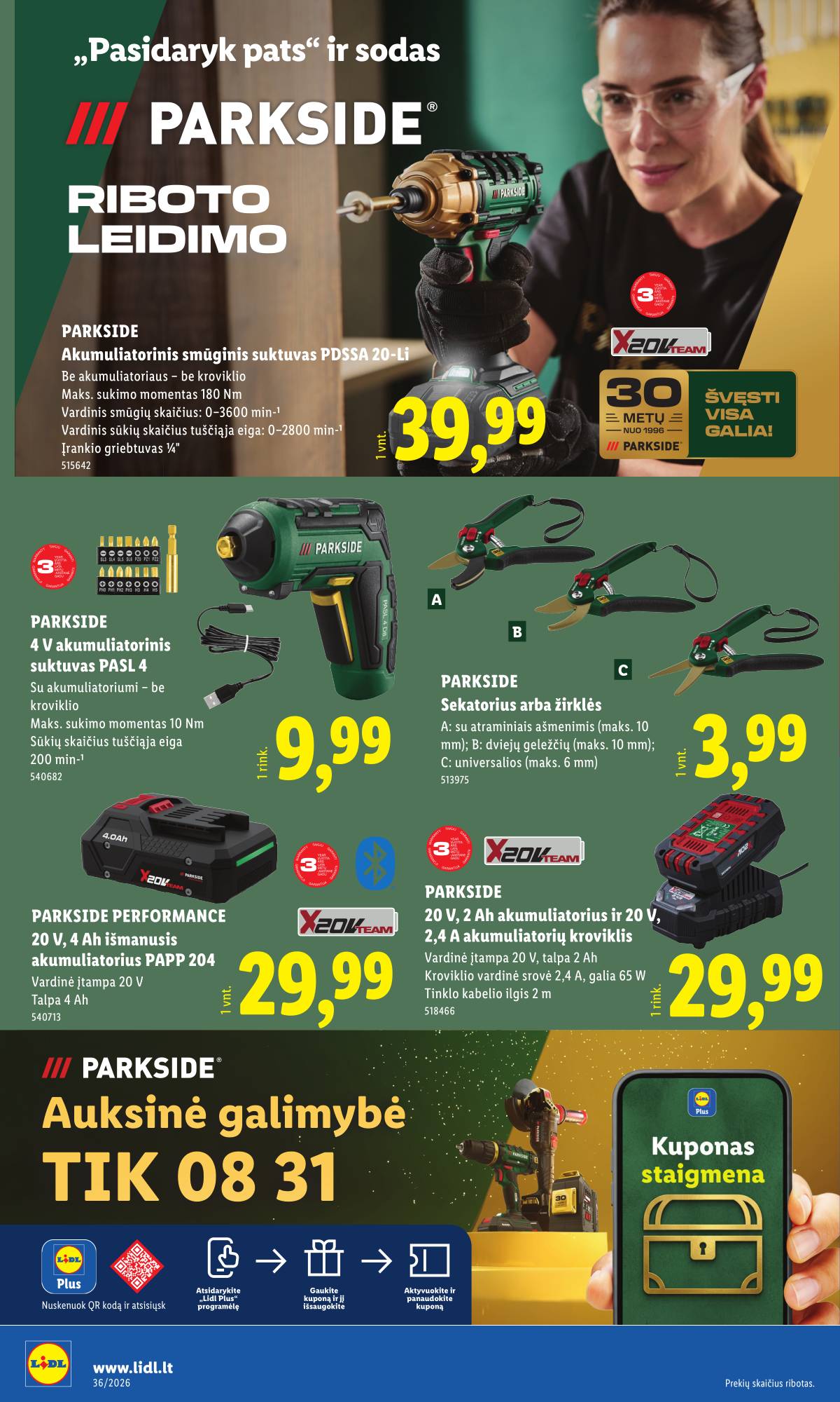 Lidl - LIDL Ne maisto prekių akcijų leidinys 6 puslapis