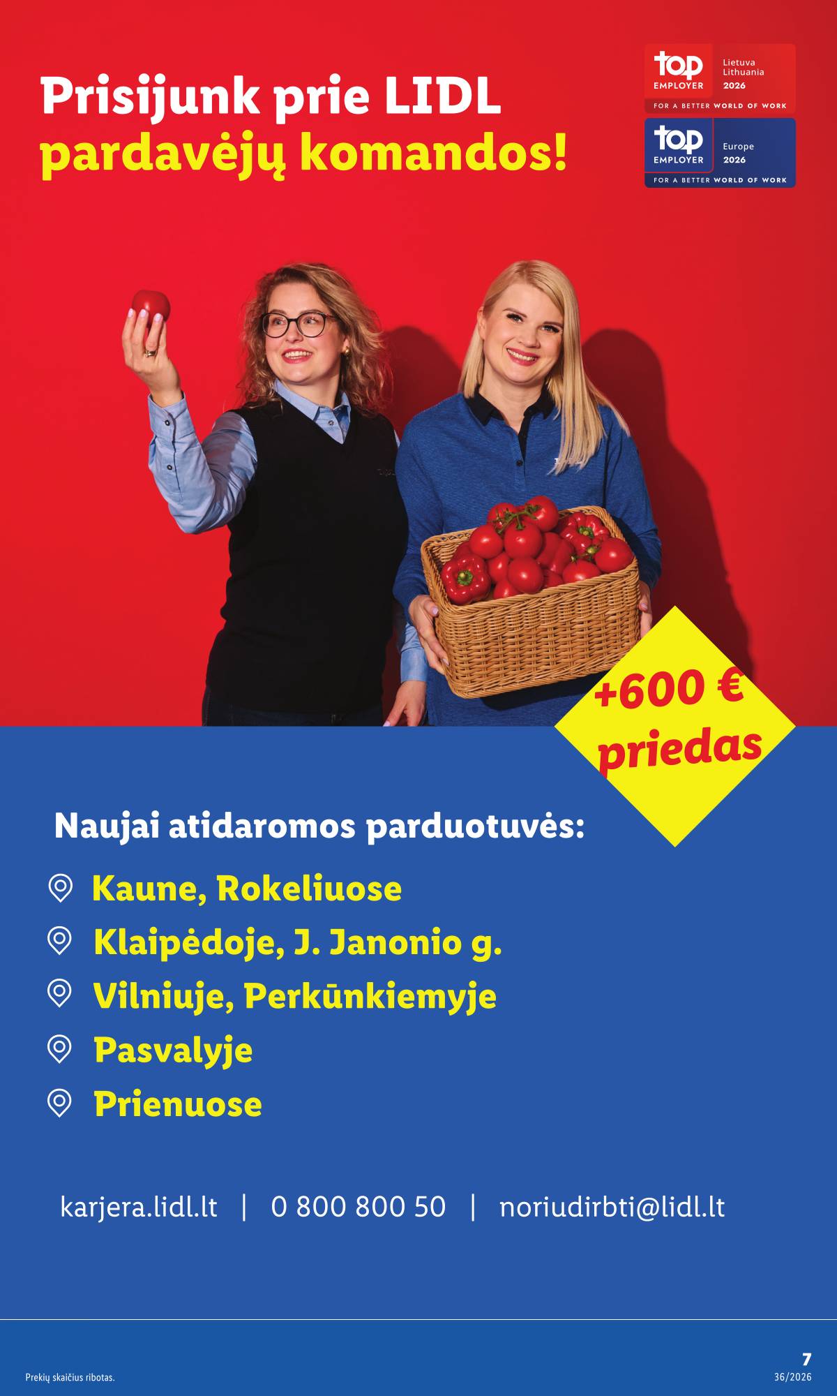 Lidl - LIDL Ne maisto prekių akcijų leidinys 7 puslapis