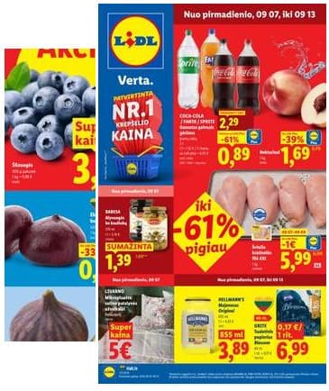 Lidl - LIDL SAVAITĖS Maisto prekių akcijų leidinys 2026-09-07 – 2026-09-13