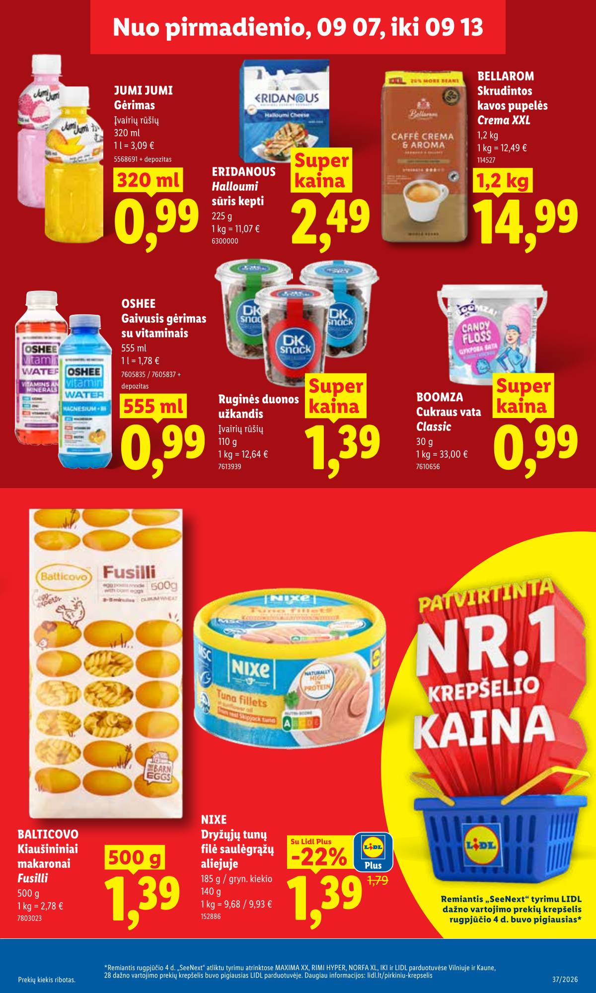 Lidl - LIDL SAVAITĖS Maisto prekių akcijų leidinys 15 puslapis
