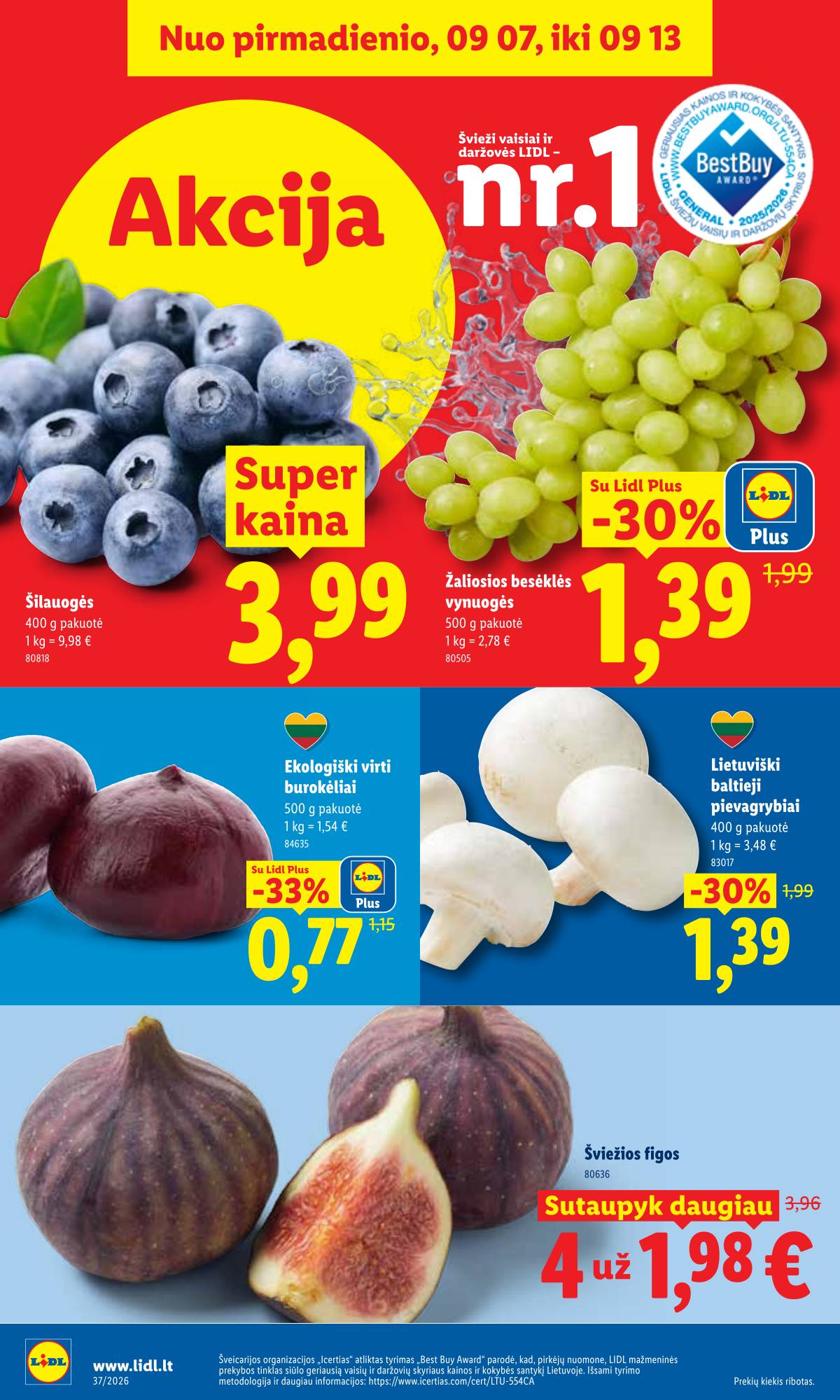 Lidl - LIDL SAVAITĖS Maisto prekių akcijų leidinys 2 puslapis