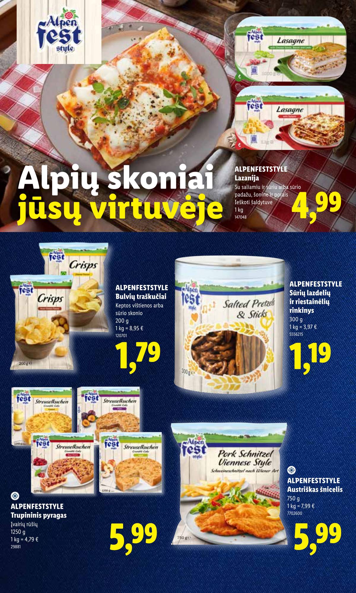 Lidl - LIDL SAVAITĖS Maisto prekių akcijų leidinys 22 puslapis