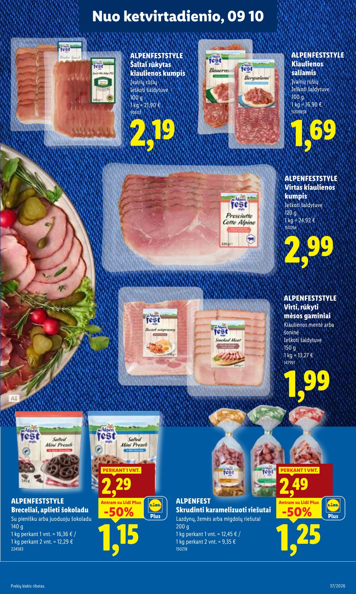 Lidl - LIDL SAVAITĖS Maisto prekių akcijų leidinys 23 puslapis