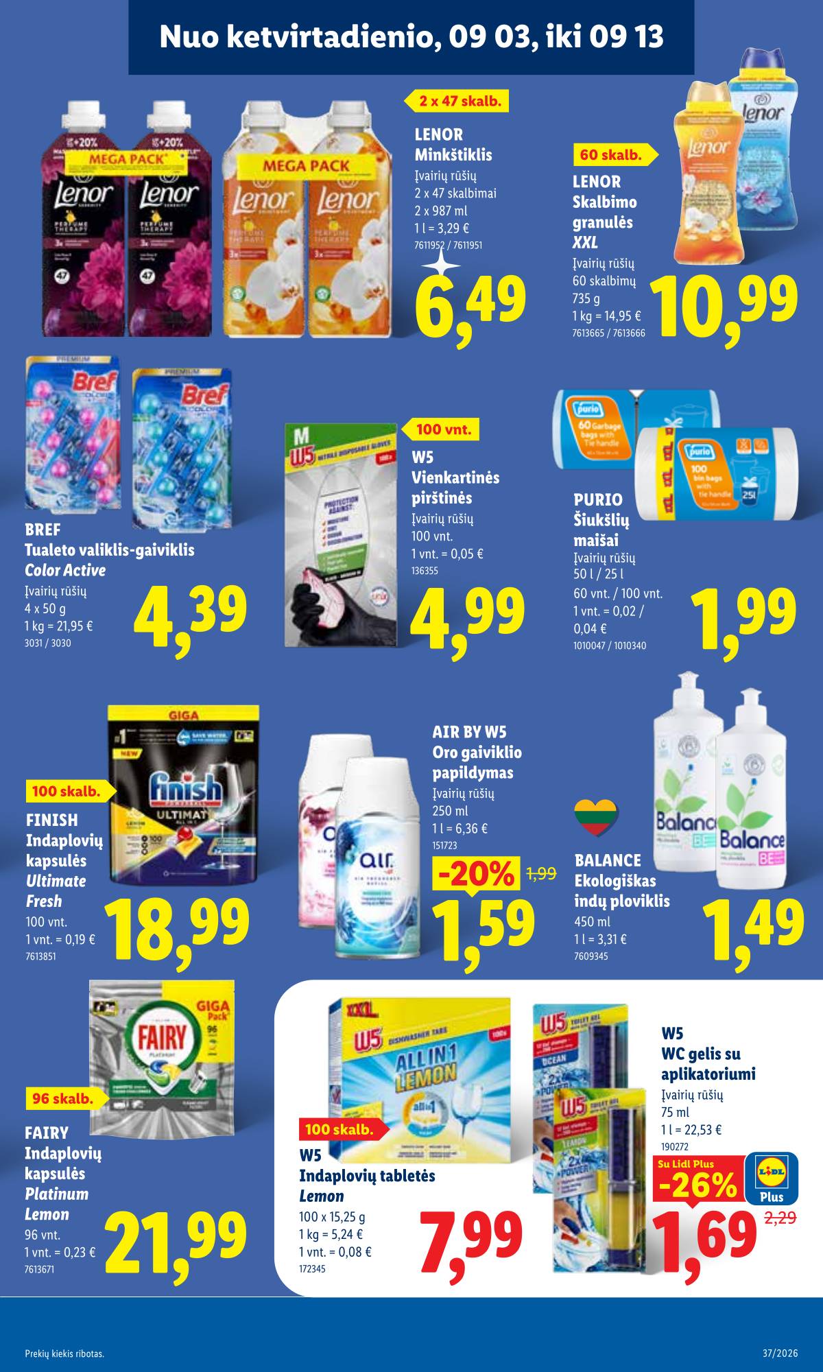 Lidl - LIDL SAVAITĖS Maisto prekių akcijų leidinys 25 puslapis