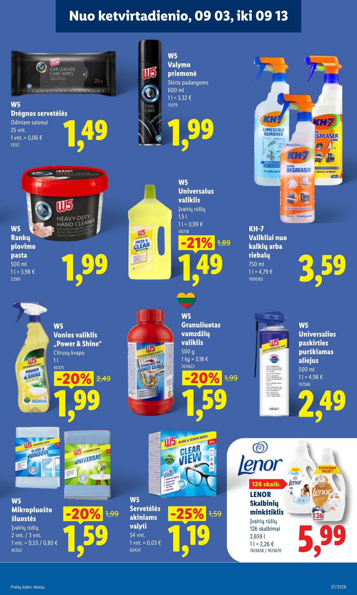Lidl - LIDL SAVAITĖS Maisto prekių akcijų leidinys 27 puslapis
