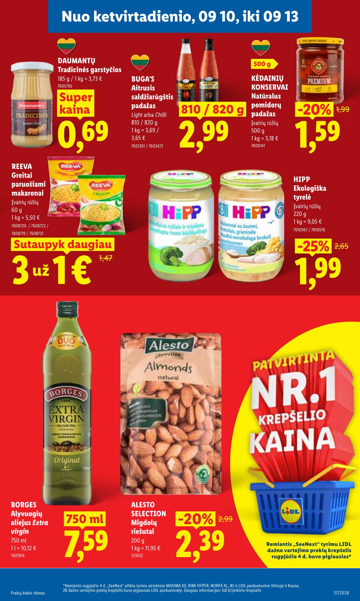 Lidl - LIDL SAVAITĖS Maisto prekių akcijų leidinys 31 puslapis