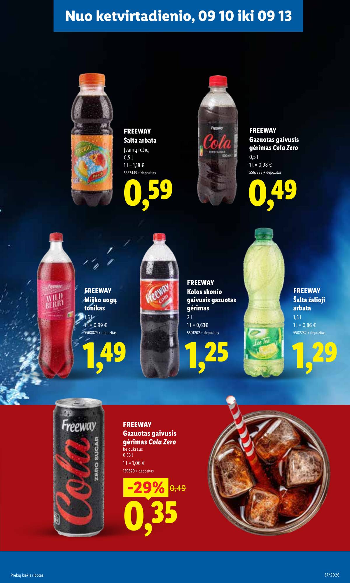 Lidl - LIDL SAVAITĖS Maisto prekių akcijų leidinys 37 puslapis