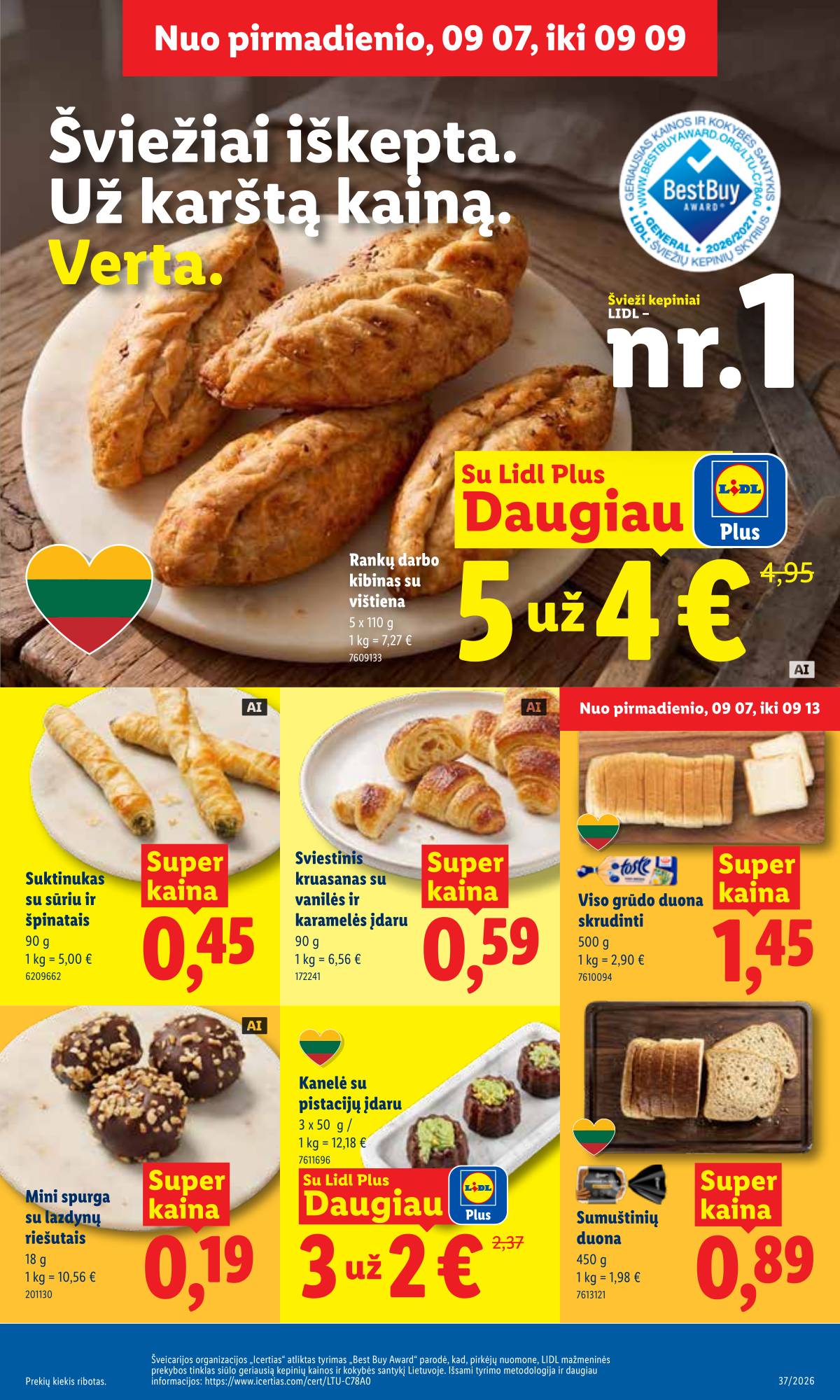 Lidl - LIDL SAVAITĖS Maisto prekių akcijų leidinys 4 puslapis