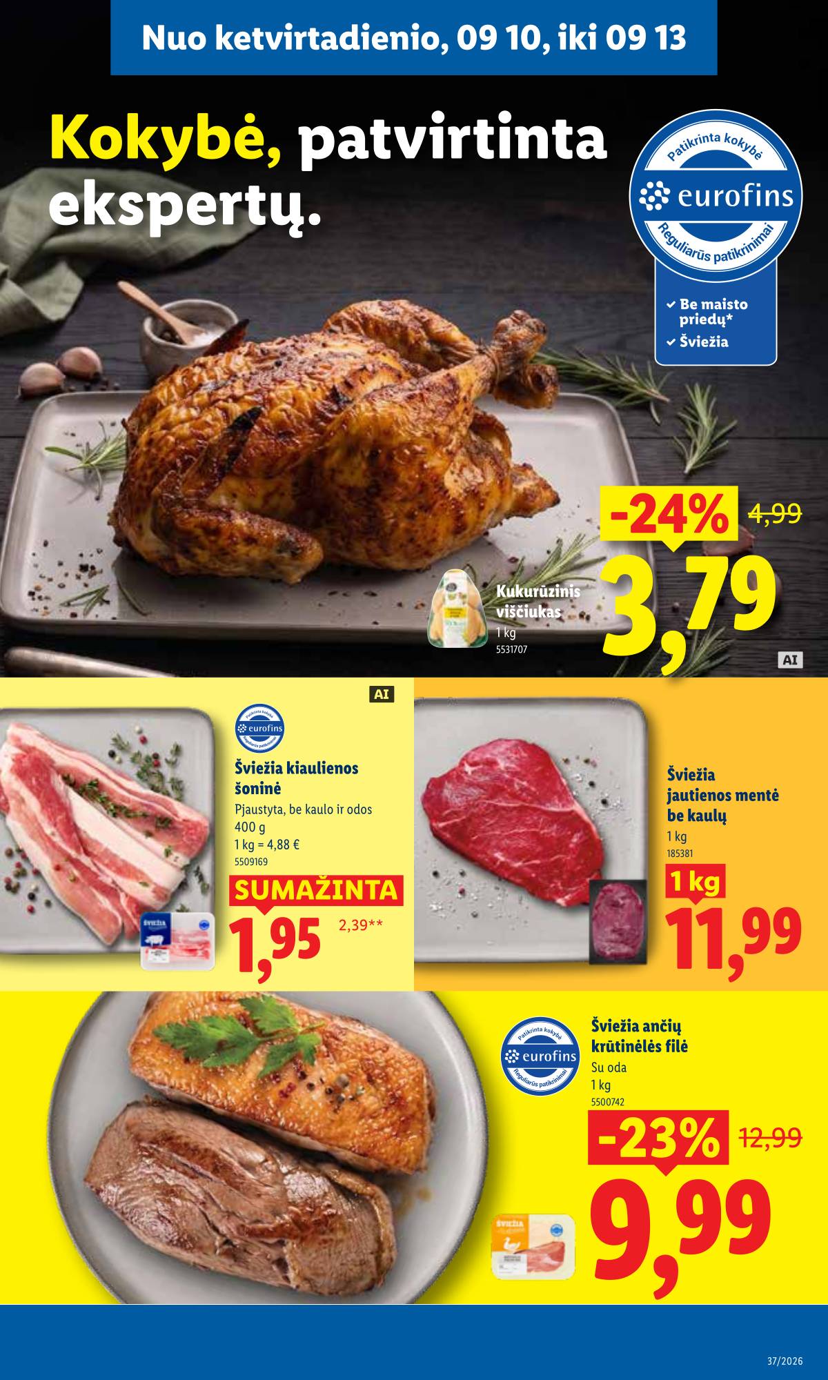 Lidl - LIDL SAVAITĖS Maisto prekių akcijų leidinys 43 puslapis