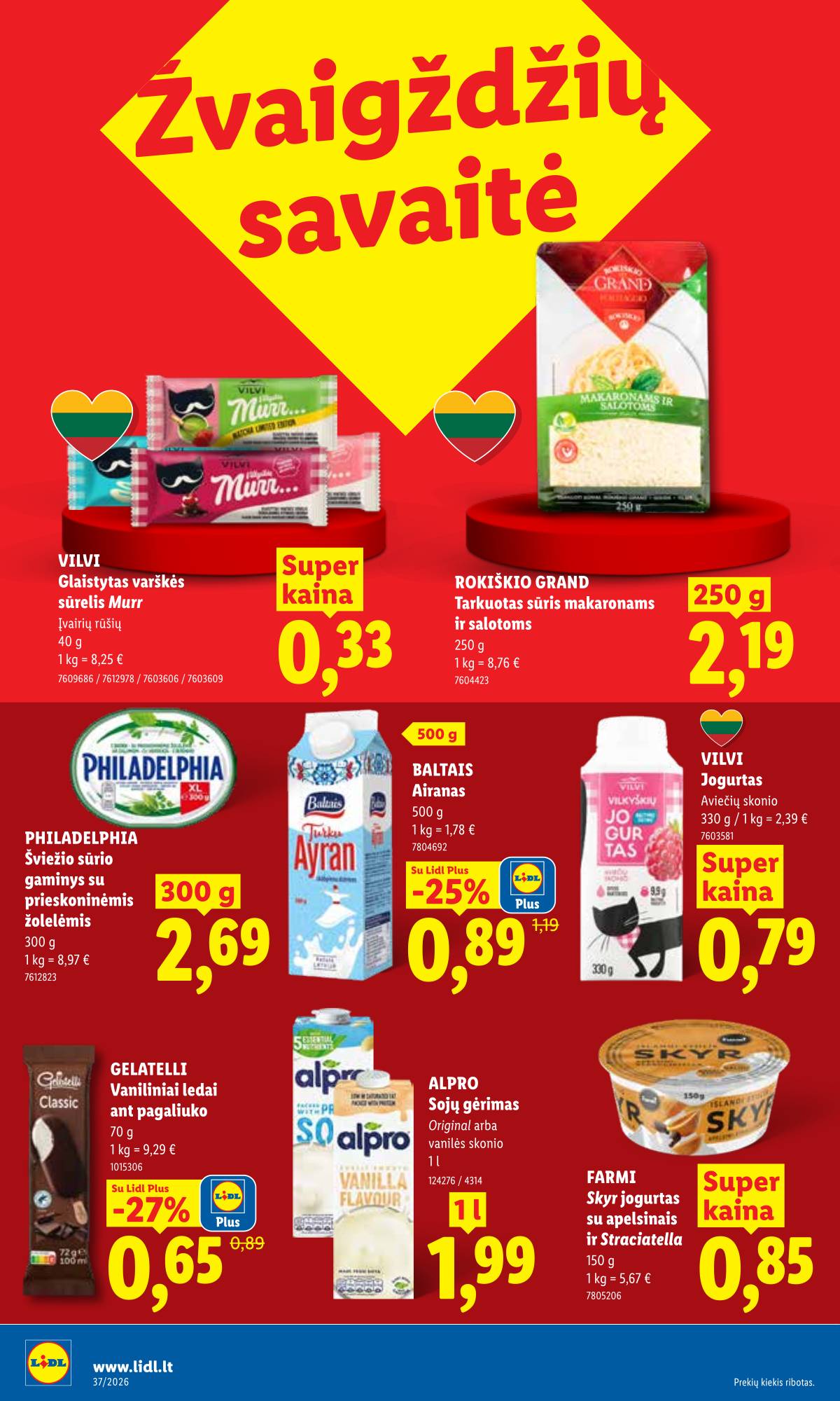 Lidl - LIDL SAVAITĖS Maisto prekių akcijų leidinys 8 puslapis