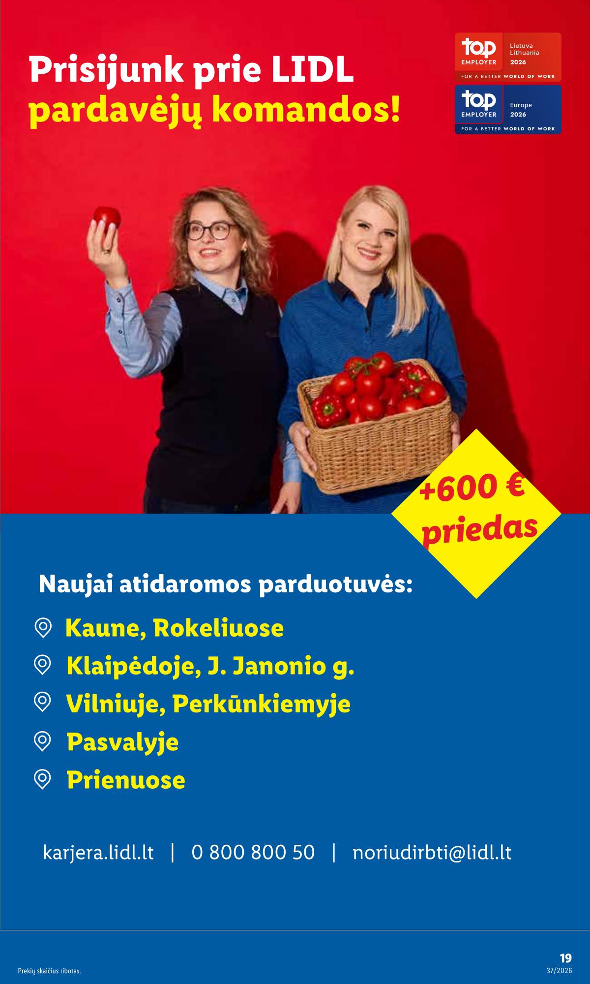 Lidl - LIDL Ne maisto prekių akcijų leidinys 19 puslapis