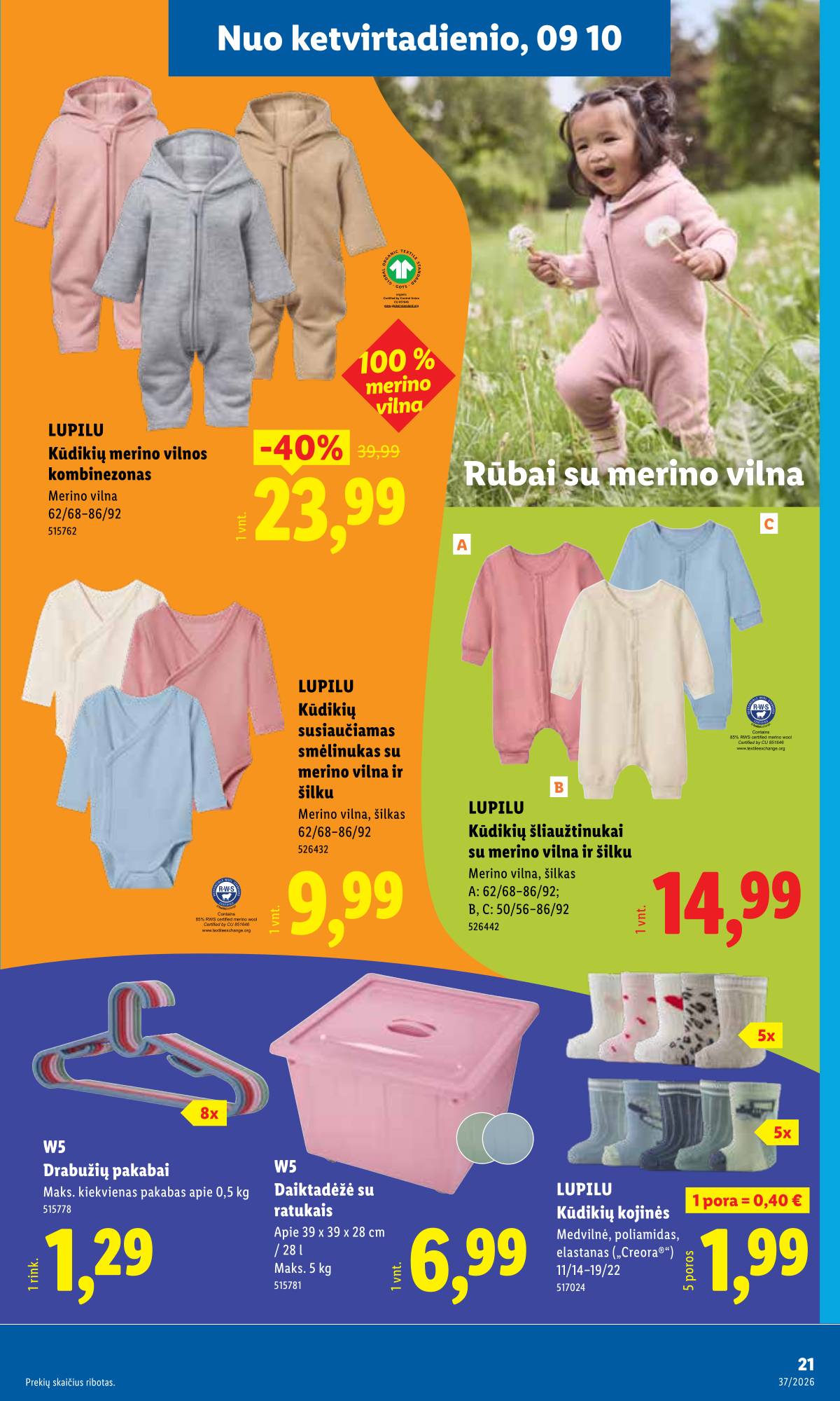Lidl - LIDL Ne maisto prekių akcijų leidinys 21 puslapis