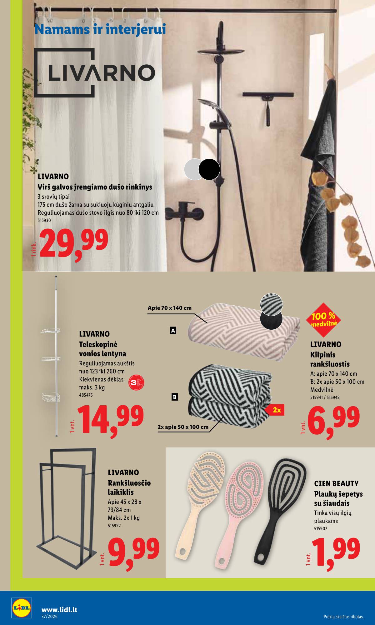 Lidl - LIDL Ne maisto prekių akcijų leidinys 6 puslapis