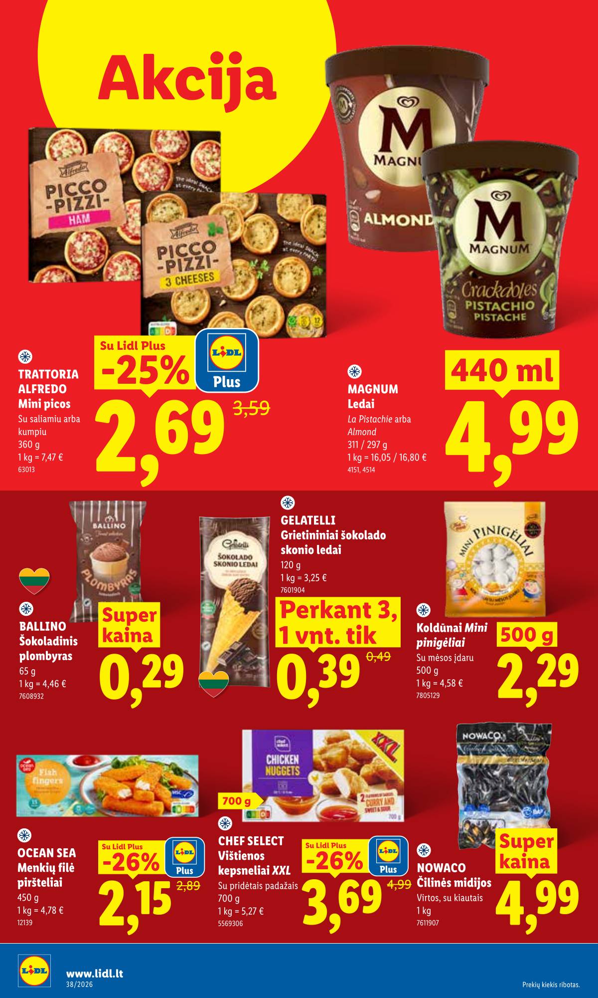 Lidl - LIDL SAVAITĖS Maisto prekių akcijų leidinys 10 puslapis