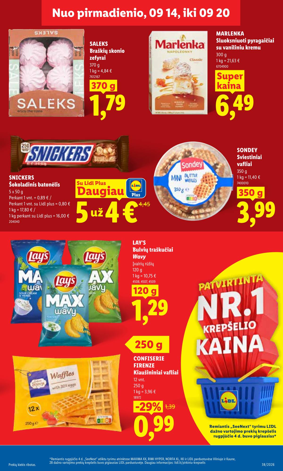 Lidl - LIDL SAVAITĖS Maisto prekių akcijų leidinys 11 puslapis
