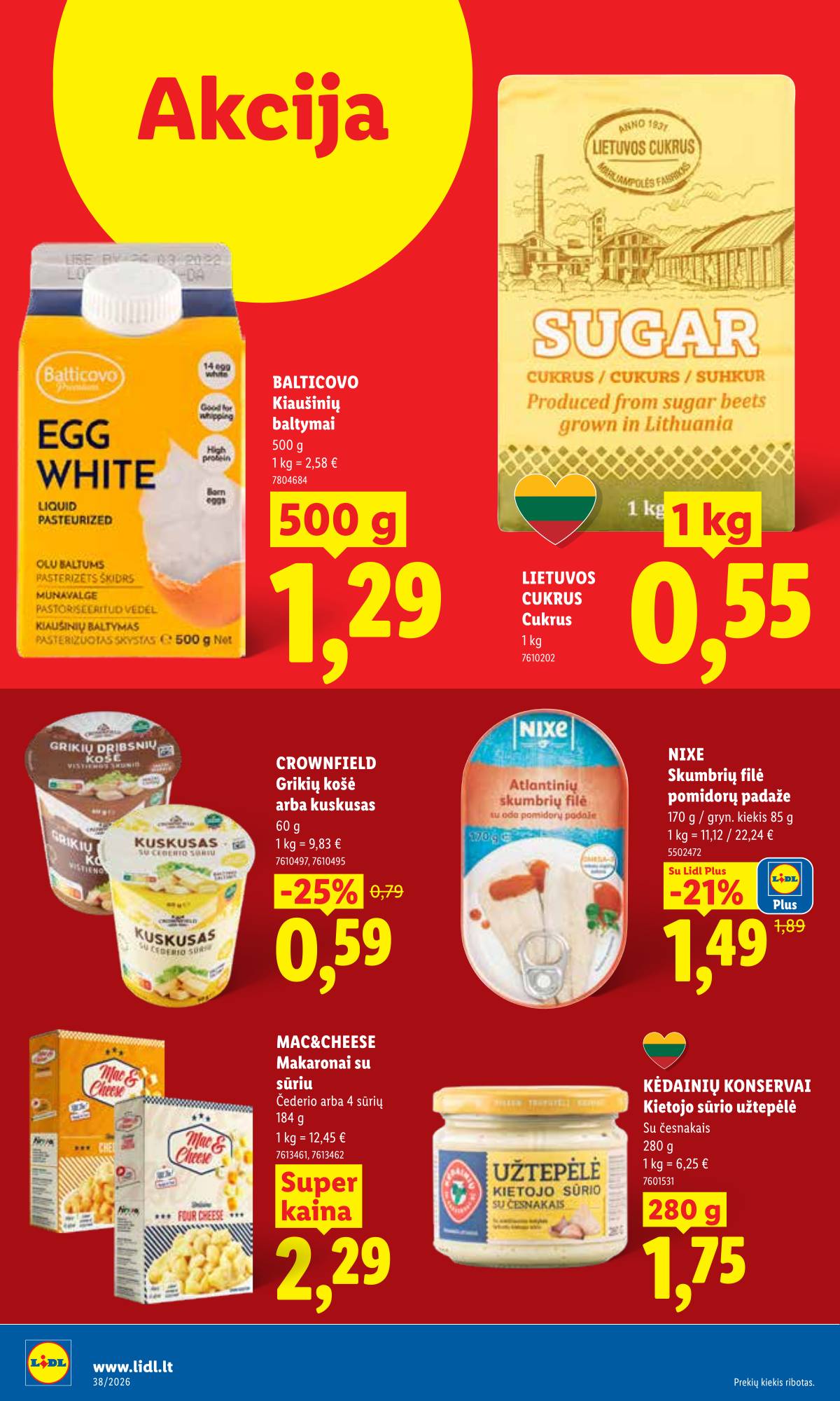 Lidl - LIDL SAVAITĖS Maisto prekių akcijų leidinys 12 puslapis