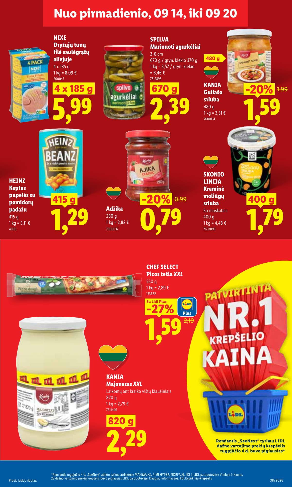 Lidl - LIDL SAVAITĖS Maisto prekių akcijų leidinys 13 puslapis