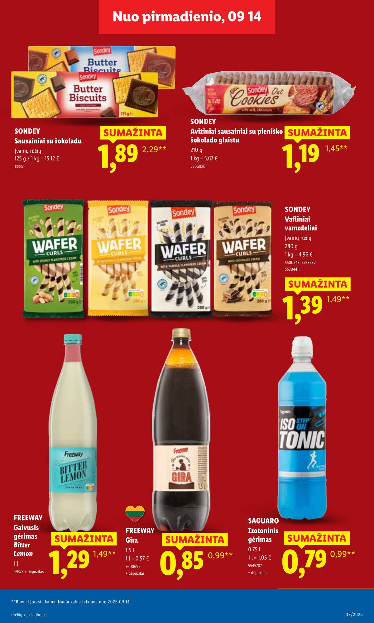 Lidl - LIDL SAVAITĖS Maisto prekių akcijų leidinys 19 puslapis