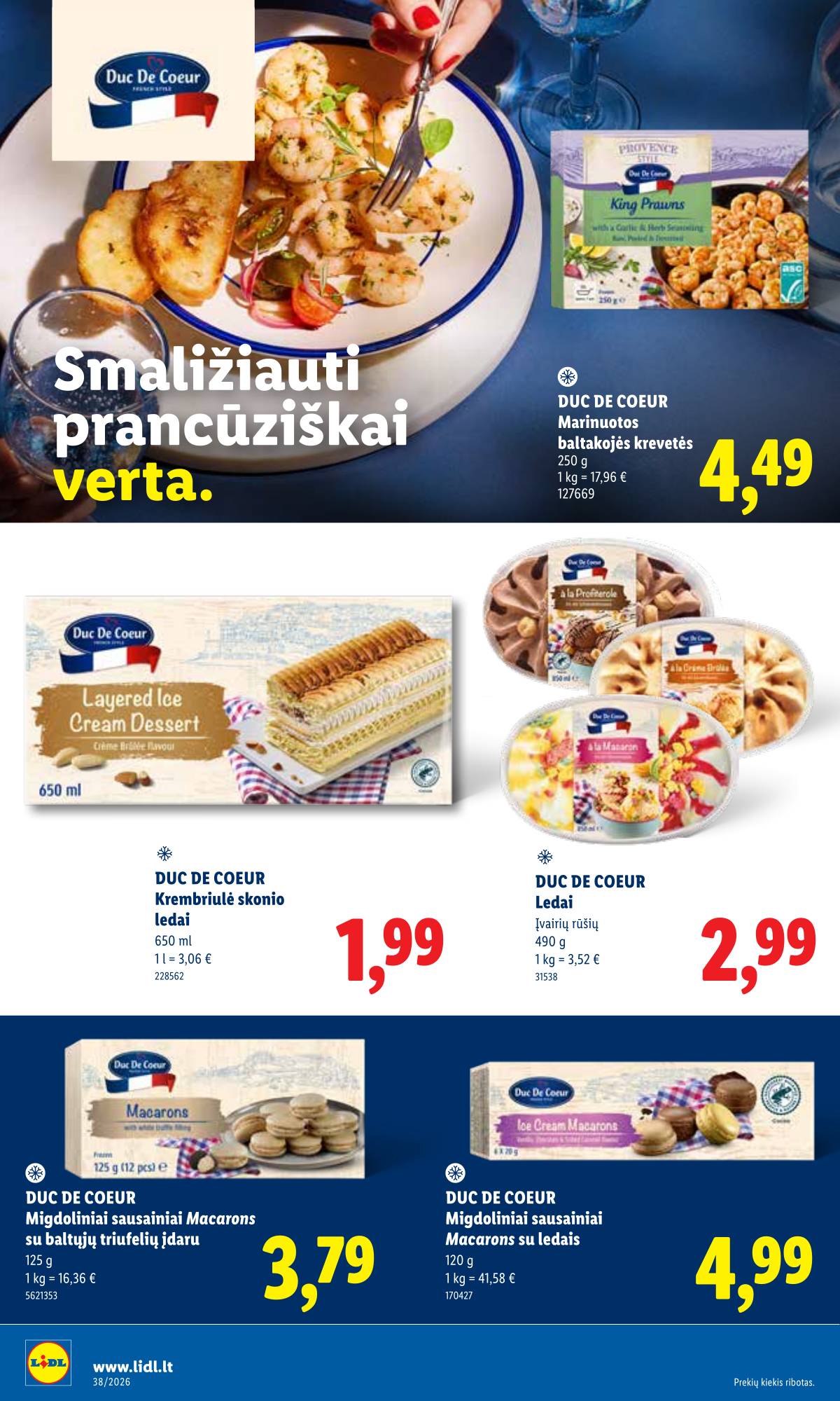 Lidl - LIDL SAVAITĖS Maisto prekių akcijų leidinys 24 puslapis