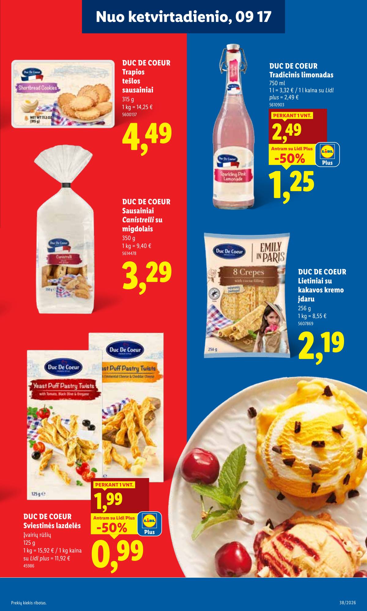 Lidl - LIDL SAVAITĖS Maisto prekių akcijų leidinys 25 puslapis