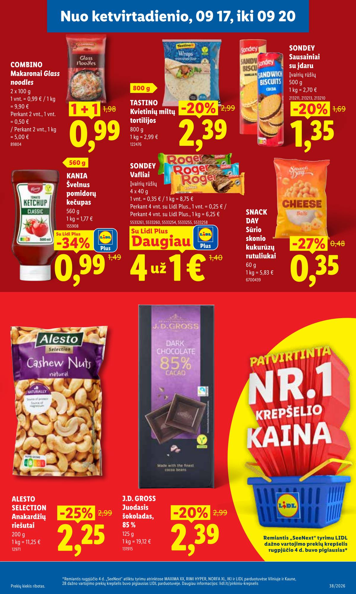 Lidl - LIDL SAVAITĖS Maisto prekių akcijų leidinys 27 puslapis
