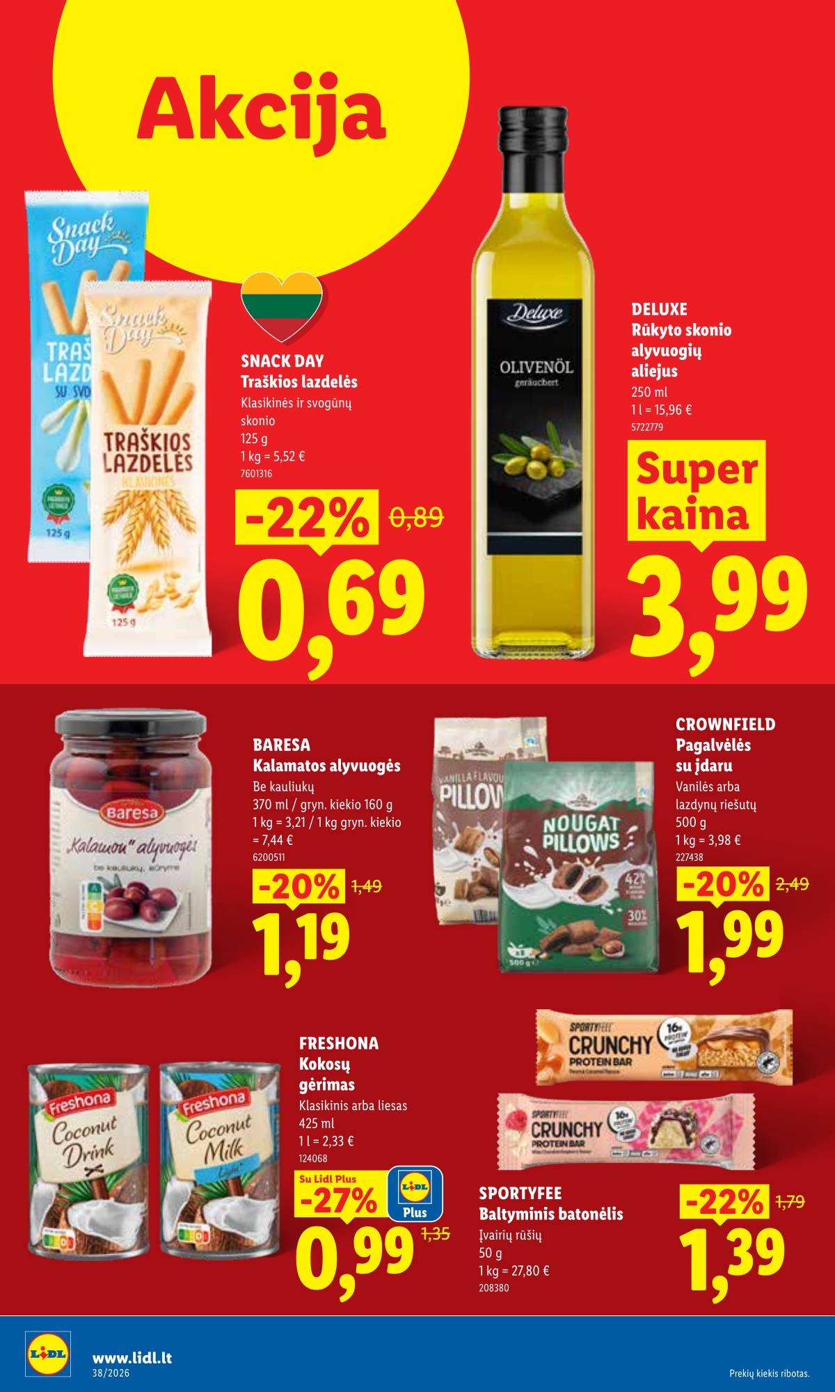 Lidl - LIDL SAVAITĖS Maisto prekių akcijų leidinys 30 puslapis
