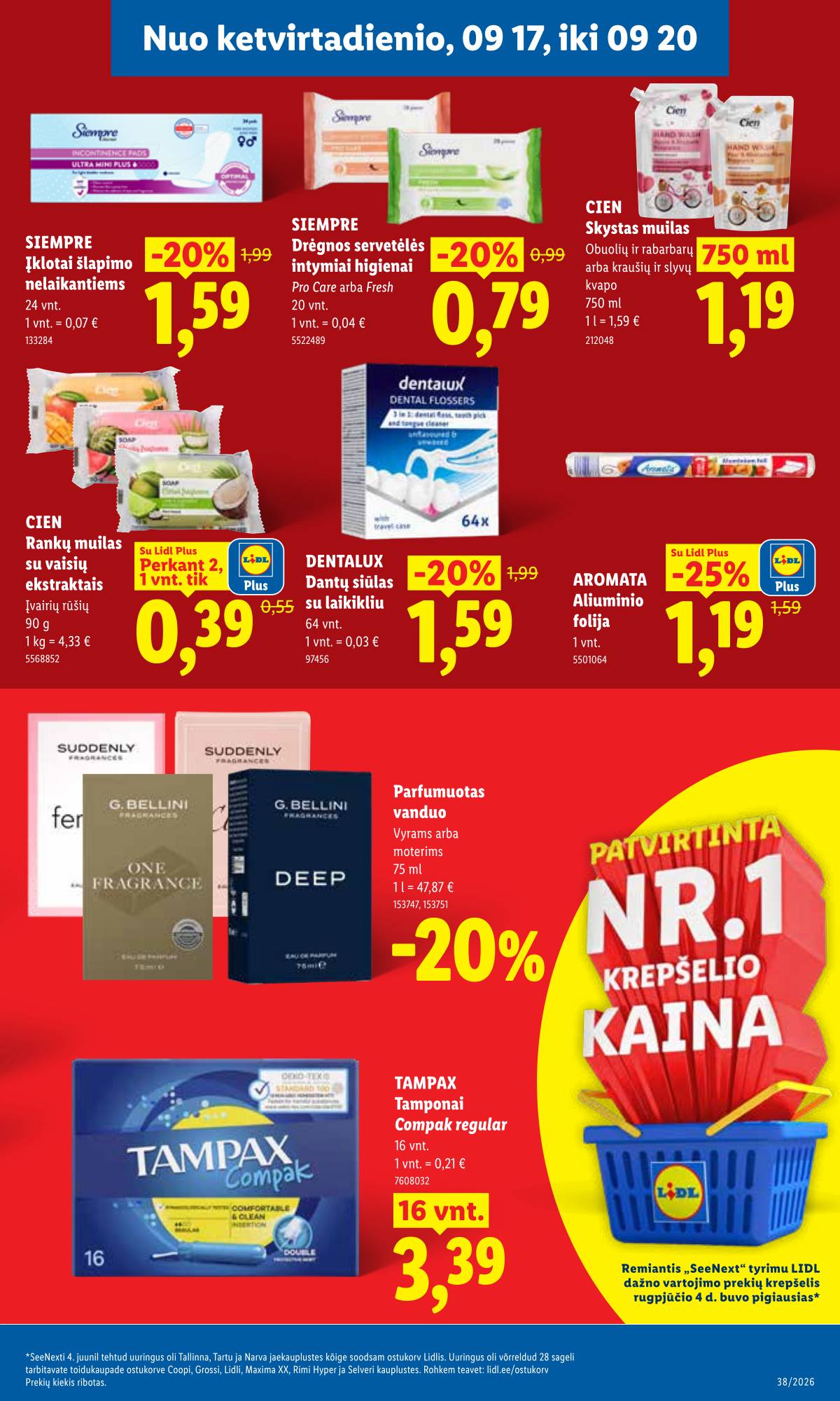 Lidl - LIDL SAVAITĖS Maisto prekių akcijų leidinys 31 puslapis