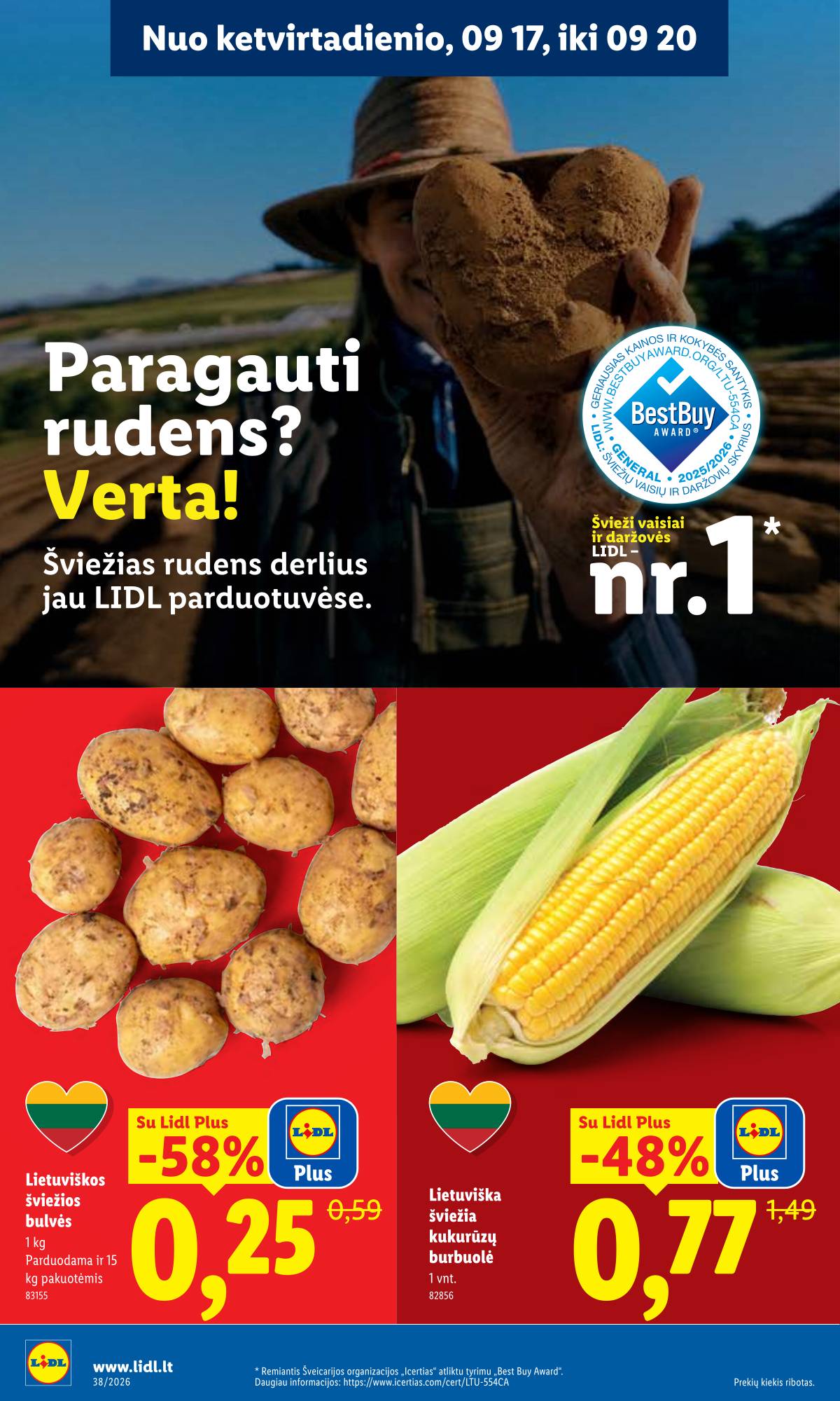 Lidl - LIDL SAVAITĖS Maisto prekių akcijų leidinys 34 puslapis
