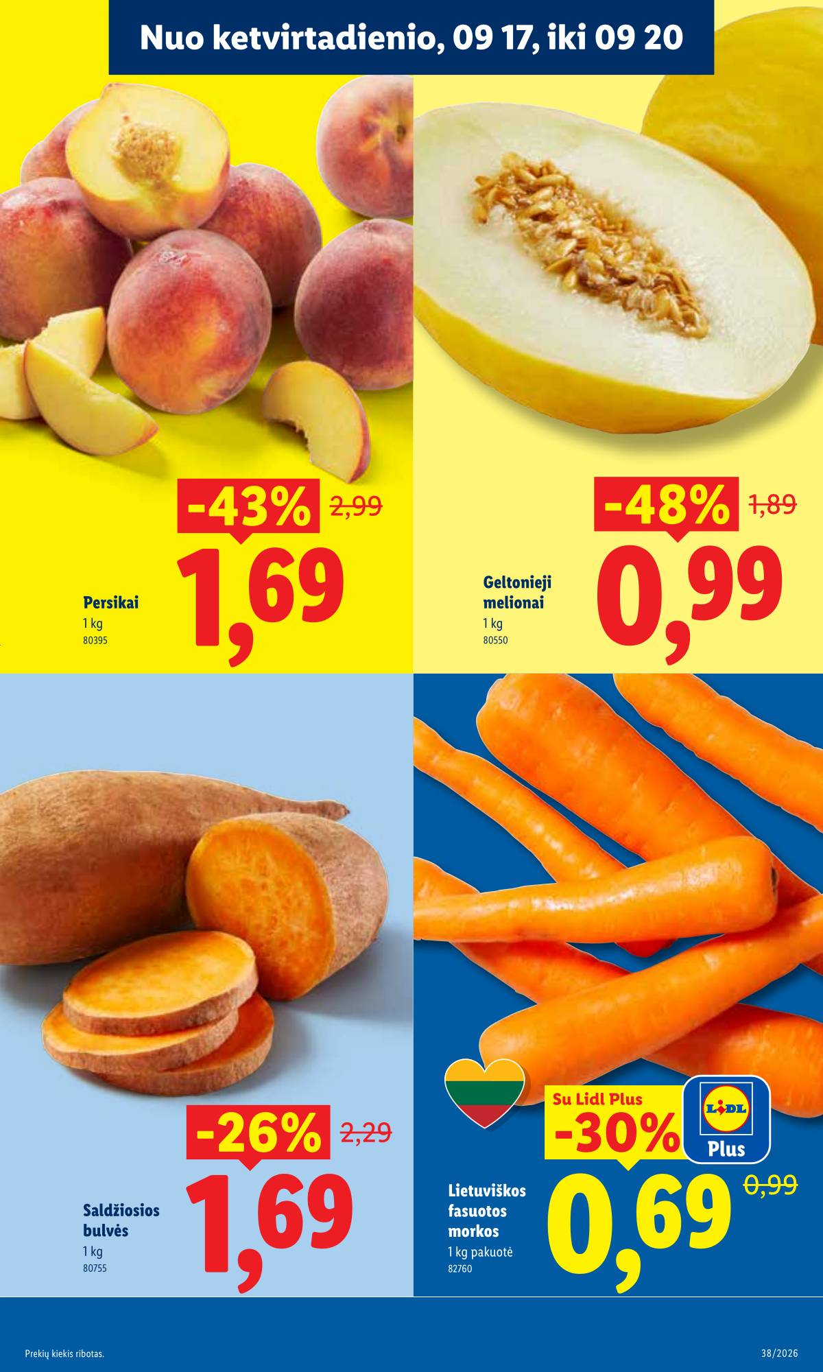 Lidl - LIDL SAVAITĖS Maisto prekių akcijų leidinys 35 puslapis