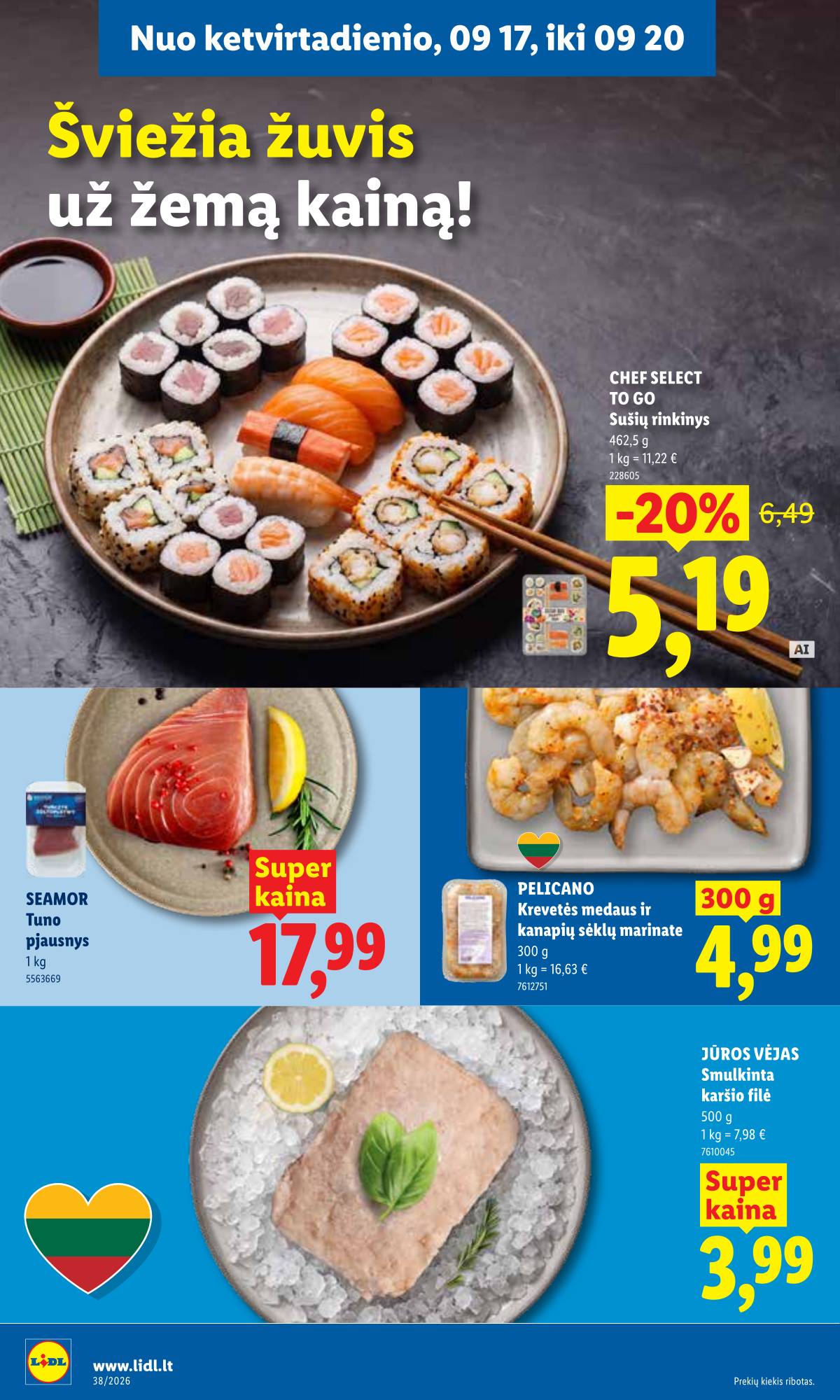 Lidl - LIDL SAVAITĖS Maisto prekių akcijų leidinys 36 puslapis
